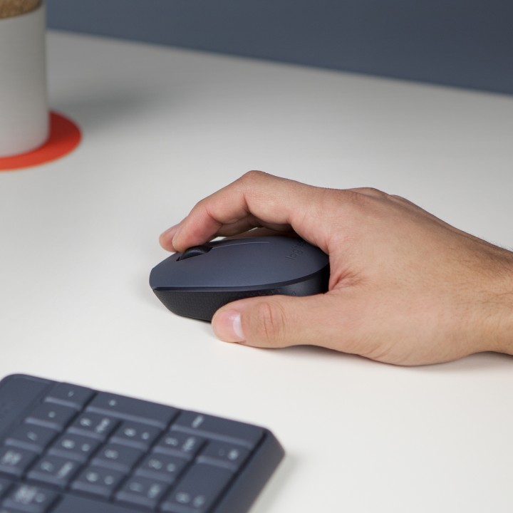 Ratón LOGITECH M170 Wireless 2.4Ghz Gris (910-004642)