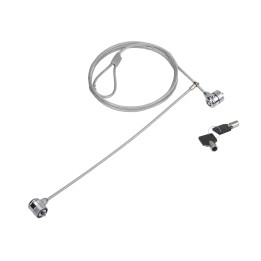 Cable Seguridad CONCEPTRONIC 1.5m 2 Llaves(CNBSLOCK15T)