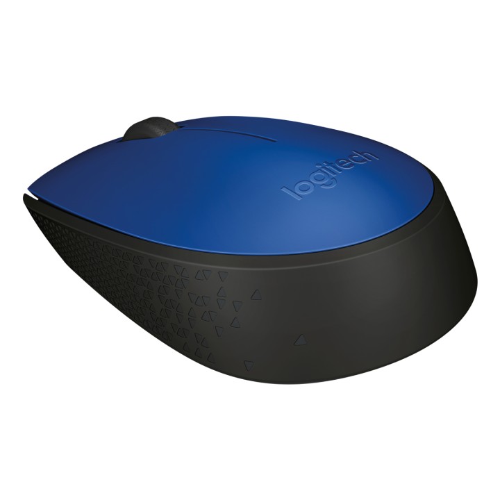 Ratón LOGITECH M171 Wireless 1000dpi Azul (910-004640)