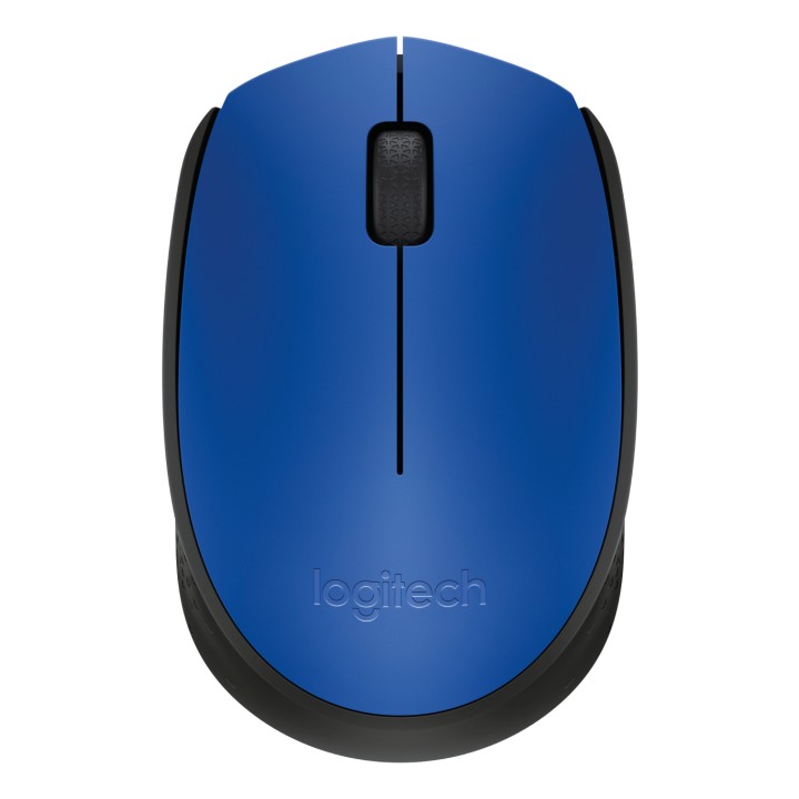 Ratón LOGITECH M171 Wireless 1000dpi Azul (910-004640)