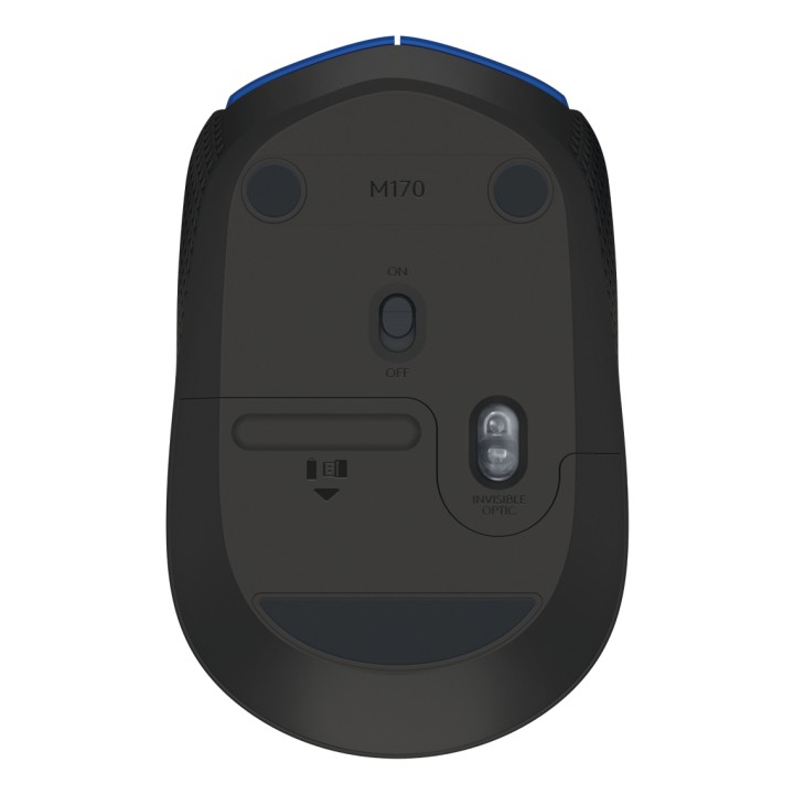 Ratón LOGITECH M171 Wireless 1000dpi Azul (910-004640)