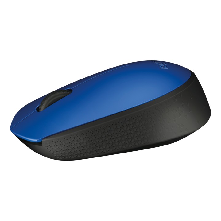 Ratón LOGITECH M171 Wireless 1000dpi Azul (910-004640)