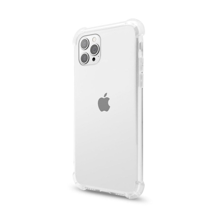 PcCom Essential Funda Antishock Transparente para iPhone 13 Pro Max