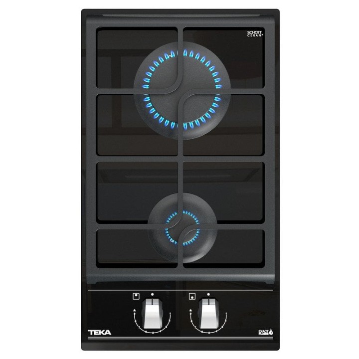Teka GZC 32300 XB Placa de Gas Modular 2 Zonas 30cm Negra