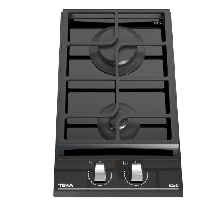 Teka GZC 32300 XB Placa de Gas Modular 2 Zonas 30cm Negra