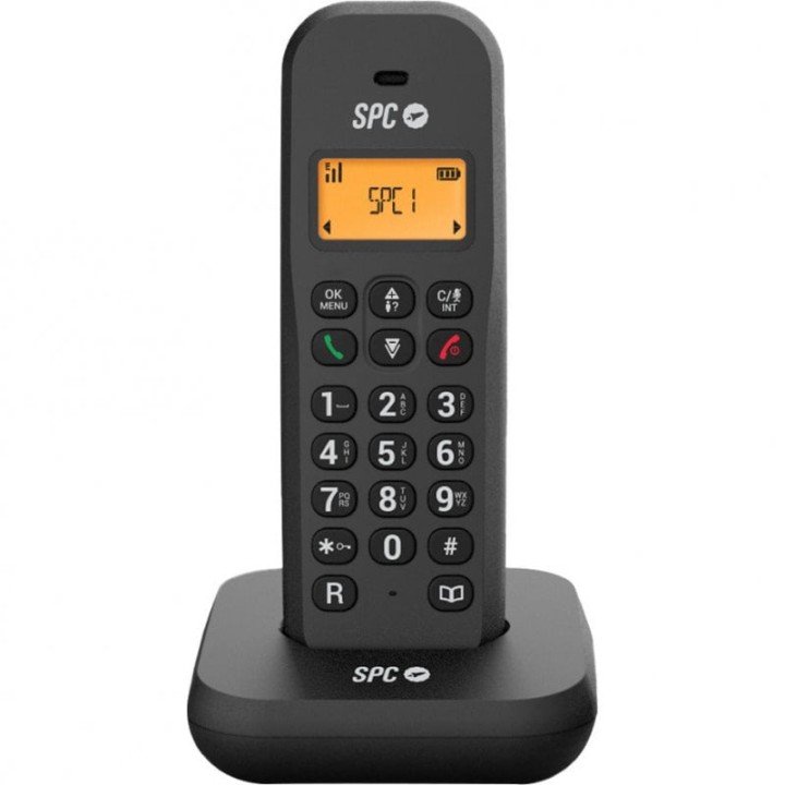 SPC Keops Teléfono Inalámbrico DECT Negro