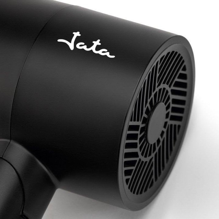 Secador de Pelo Plegable Jata JBSC1430 2200W 3 Temperaturas 3 Velocidades con Accesorios Negro