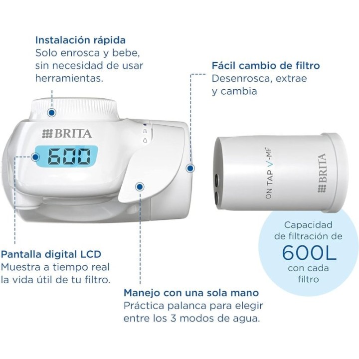 Brita OnTap Sistema de Filtración de Agua para Grifo