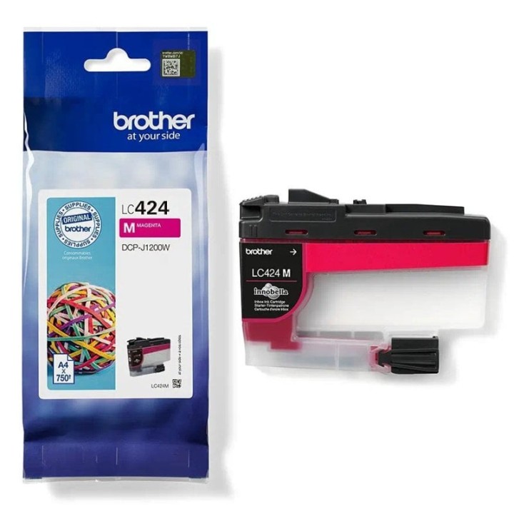 Cartucho de Tinta Original Brother LC424M Magenta