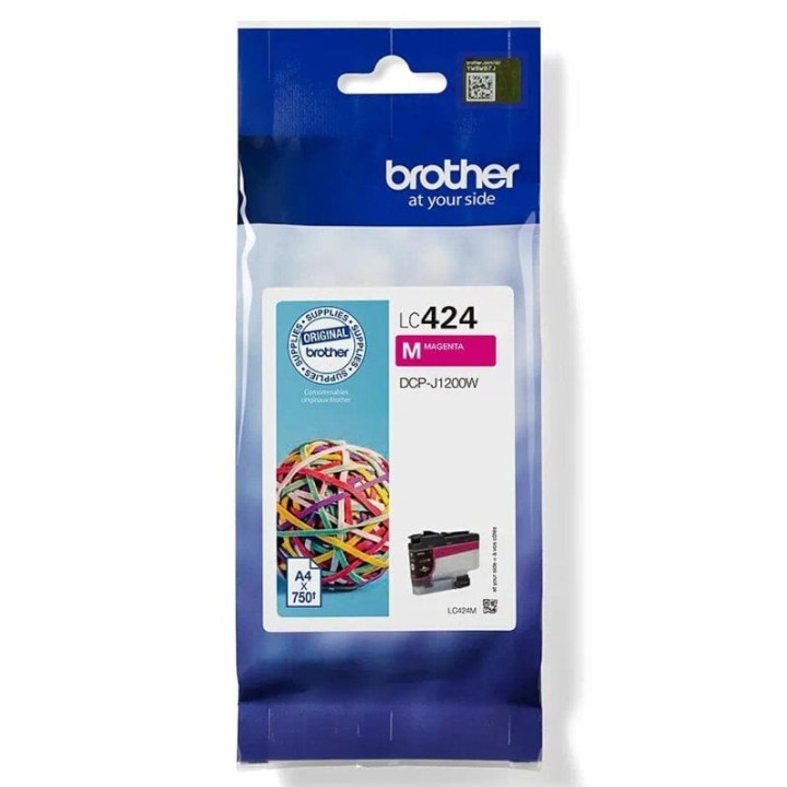 Cartucho de Tinta Original Brother LC424M Magenta