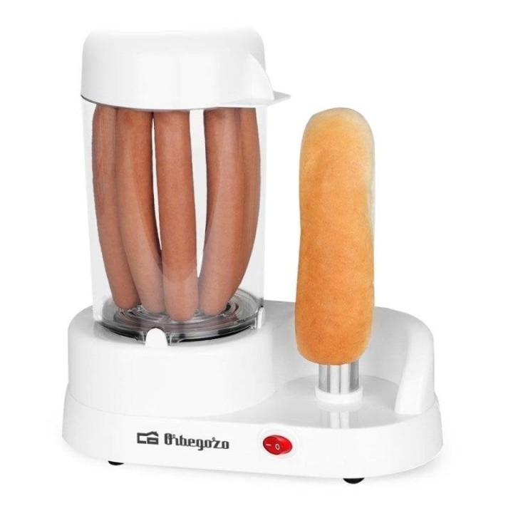Máquina de Perritos Calientes Orbegozo PR 3500 350W hasta 6 salchichas
