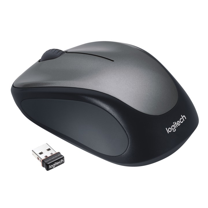 Ratón LOGITECH M235 Wireless 1000dpi Gris (910-002201)