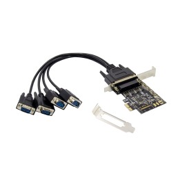 Controladora CONCEPTRONIC PCIe 2.0 4xRS232 (EMRICK12B)
