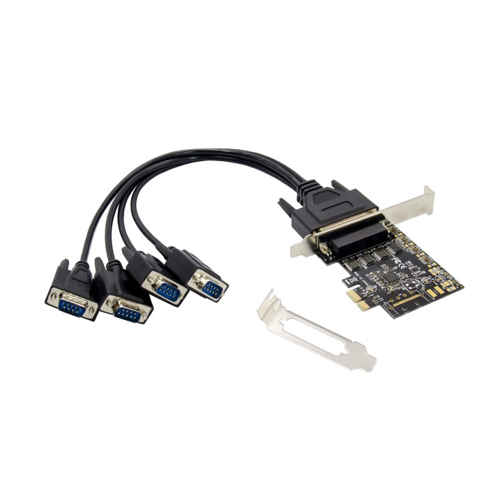 Controladora CONCEPTRONIC PCIe 2.0 4xRS232 (EMRICK12B)