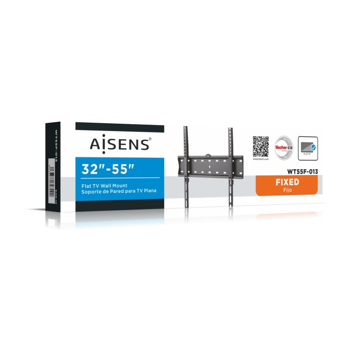 Soporte de Pared AISENS Fijo 32"-55" 40Kg (WT55F-013)