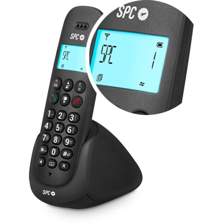 SPC Art 7310NS Teléfono Inalámbrico Negro
