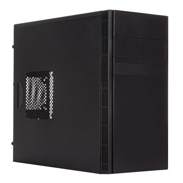 Caja Unyka Grey Rain Evo 500W mATX Negra (52088)