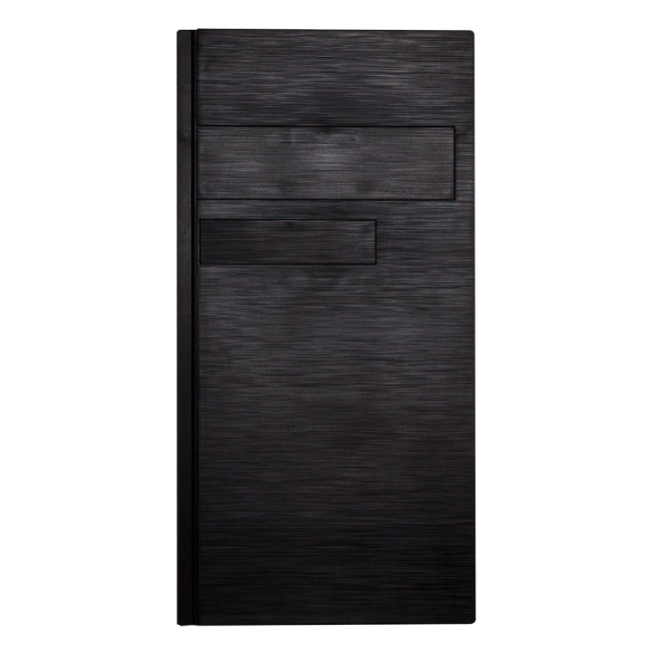 Caja Unyka Grey Rain Evo 500W mATX Negra (52088)