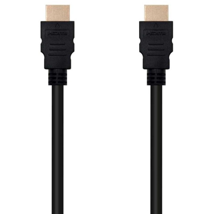 Nanocable Cable HDMI 1.4 de Alta Velocidad HEC Audio Video Con Ethernet 1.8m Negro