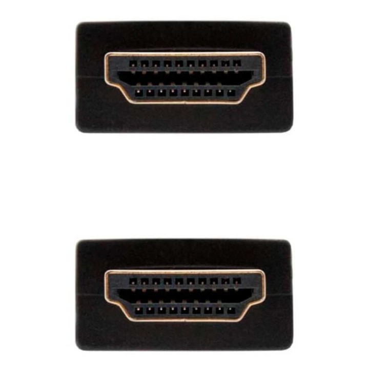 Nanocable Cable HDMI 1.4 de Alta Velocidad HEC Audio Video Con Ethernet 1.8m Negro