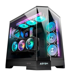 Caja Abysm Danube Sava H600 ARGB ATX Negra (AB130211)