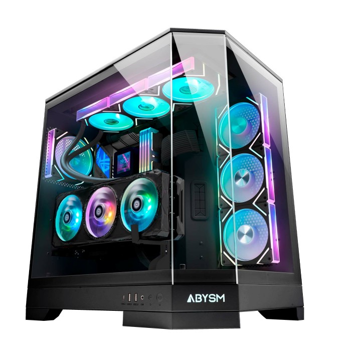 Caja Abysm Danube Sava H600 ARGB ATX Negra (AB130211)