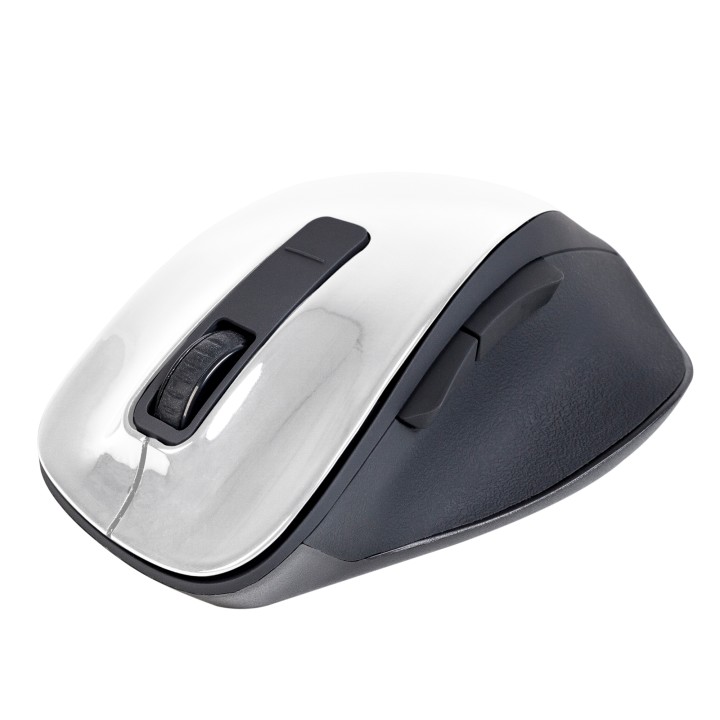 Ratón NGS Óptico Wireless RF 1600dpi Blanco (BOWWHITE)