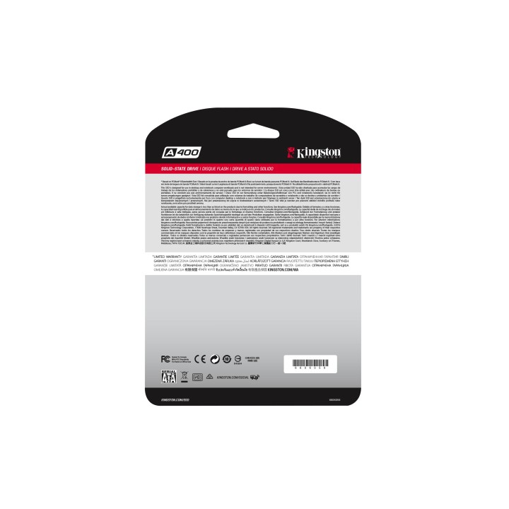 SSD Kingston A400 2.5" 240Gb SATA3 TLC (SA400S37/240G)