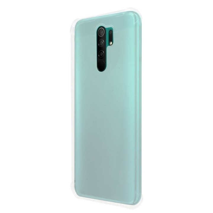 PcCom Essential Funda Antishock Transparente para Xiaomi Redmi 9