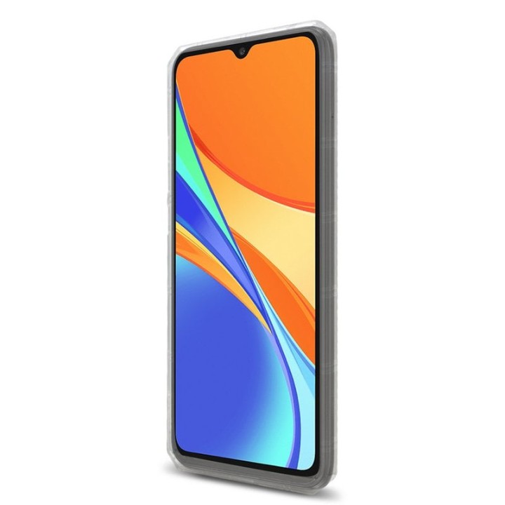 PcCom Essential Funda Antishock Transparente para Xiaomi Redmi 9C