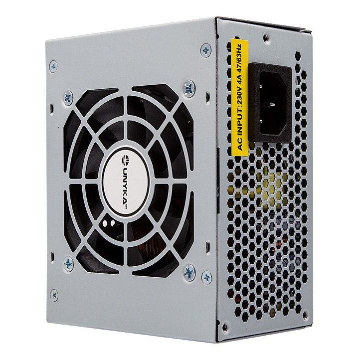 Fuente UNYKA SFX 300W PFC 85% 80mm Bulk Plata (52002)