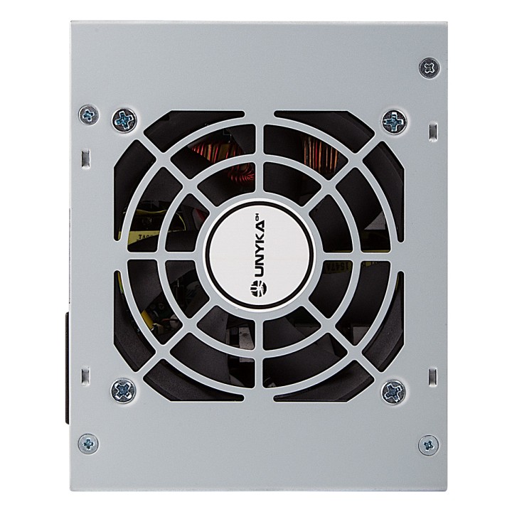 Fuente UNYKA SFX 300W PFC 85% 80mm Bulk Plata (52002)