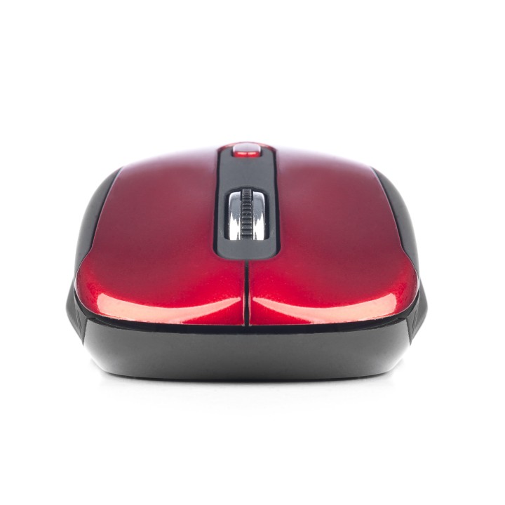 Ratón NGS Óptico Wireless RF 1600dpi Rojo (HAZE RED)