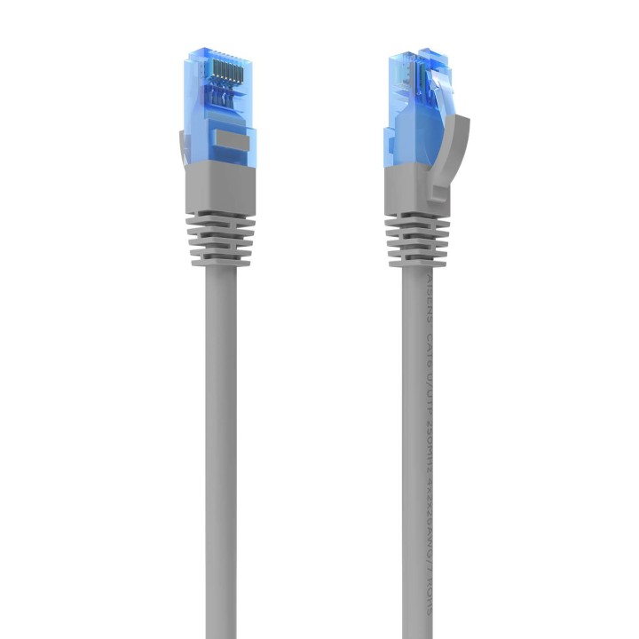 Cable AISENS RJ45 Cat.6 AWG26 CCA 75cm Gris (A135-0774)