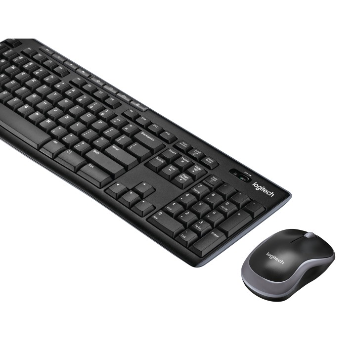T+Ratón LOGITECH MK270 Wireless Negro (920-004513)