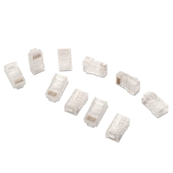 Aisens Conector RJ-45 8 Hilos Cat.6 AWG24 10 Unidades