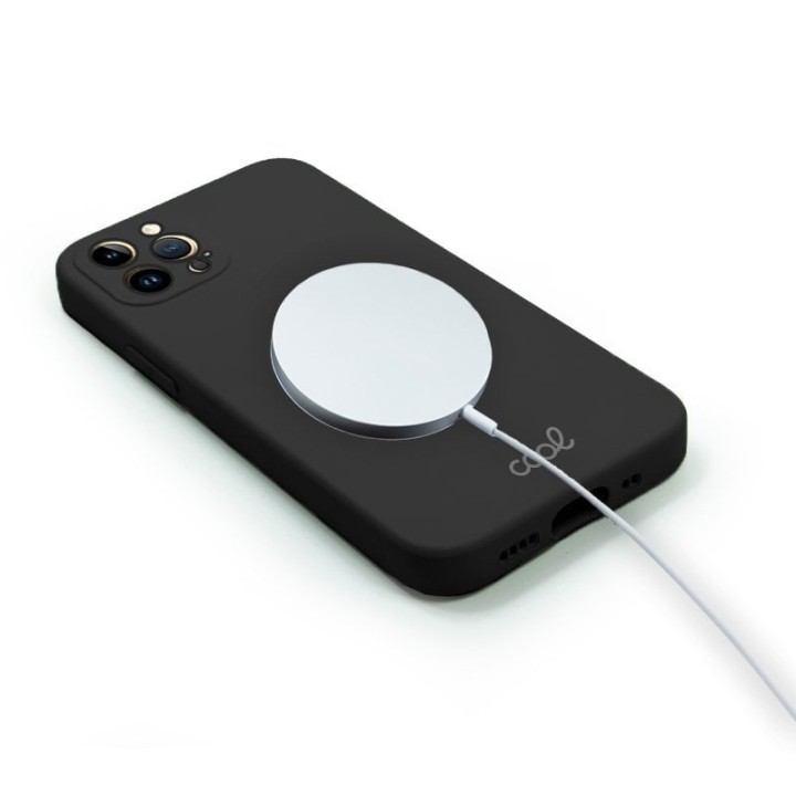 Cool Funda Cover Magnética Negra para iPhone 14 Pro Max