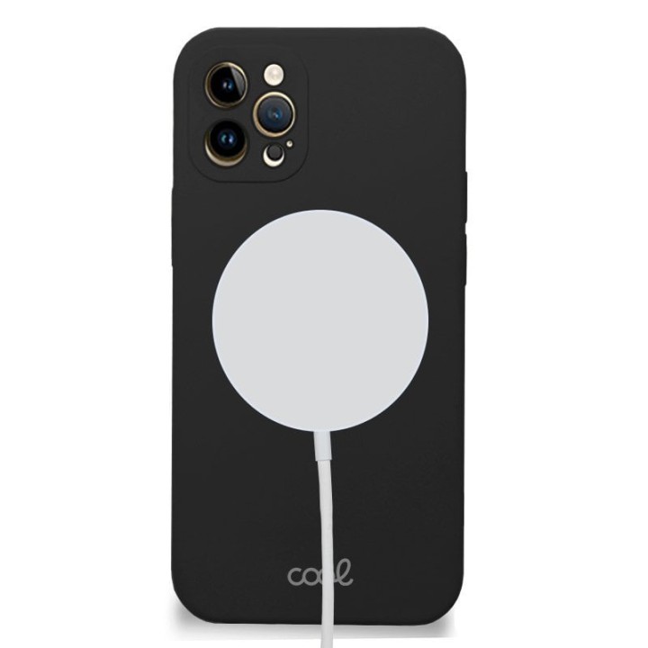 Cool Funda Cover Magnética Negra para iPhone 14 Pro Max
