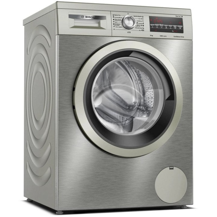 Bosch WUU28T8XES Lavadora Carga Frontal 8Kg A Acero Inoxidable