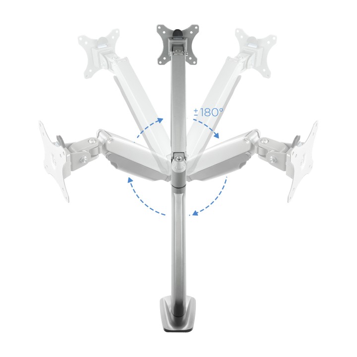 Soporte Mesa TooQ 13-32" Gira/Inclina 9Kg (DB3032TNR-S)