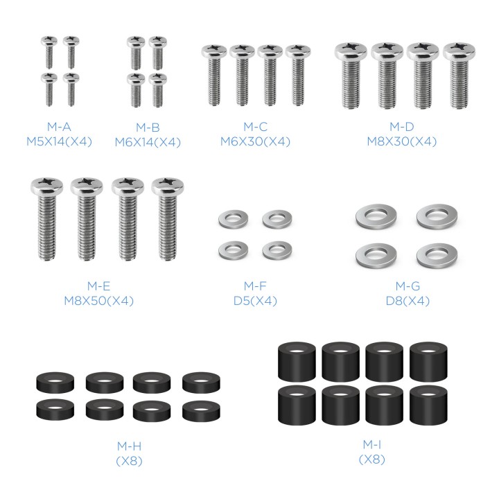 Soporte de Pared TOOQ 23"-55" Gira/Inclina (LP2355TN-B)