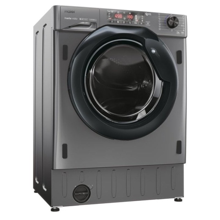 Haier HWQ90B416FWBR Lavadora Integrable Carga Frontal 9Kg A
