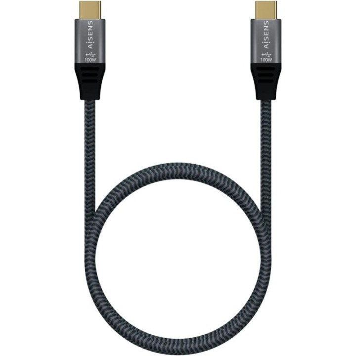 Aisens Cable USB 3.1 Tipo C Macho/Macho 0.6m Gris
