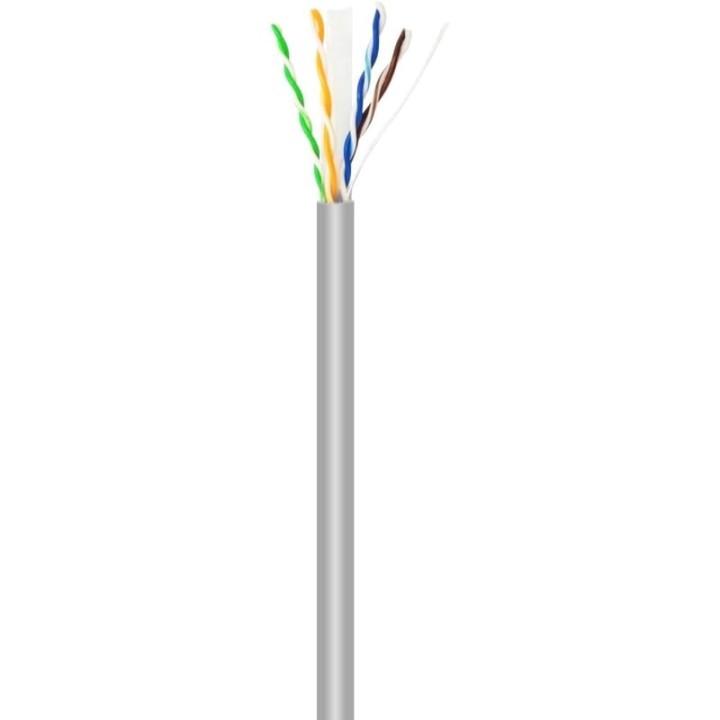 Aisens A135-0660 Bobina Cable de Red RJ45 Cat.6 UTP AWG23 CCA 100m Gris