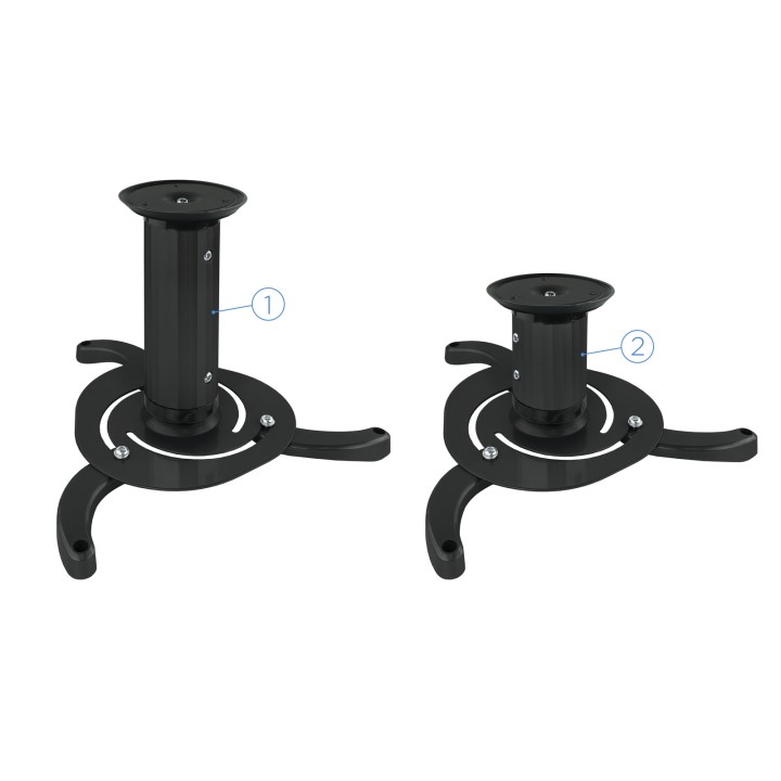Soporte TOOQ Techo Proyector 10Kg Negro (PJ1010TN-B)