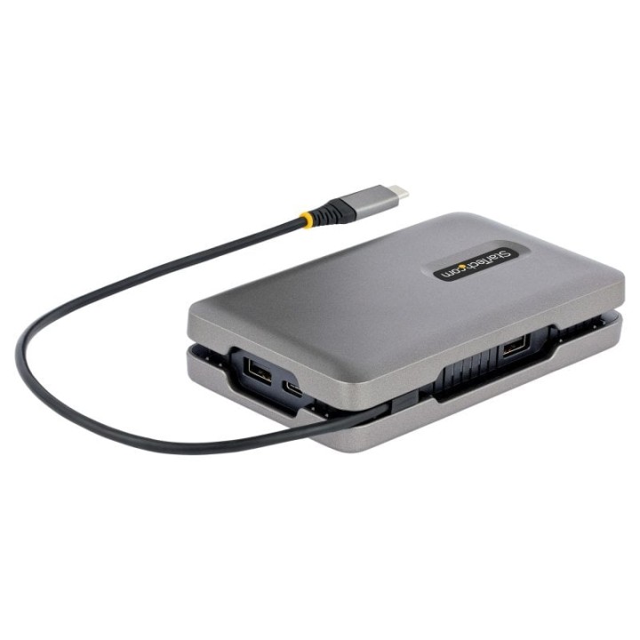 StarTech Adaptador Multipuertos USB-C Docking Station para 2 Monitores PD 100W