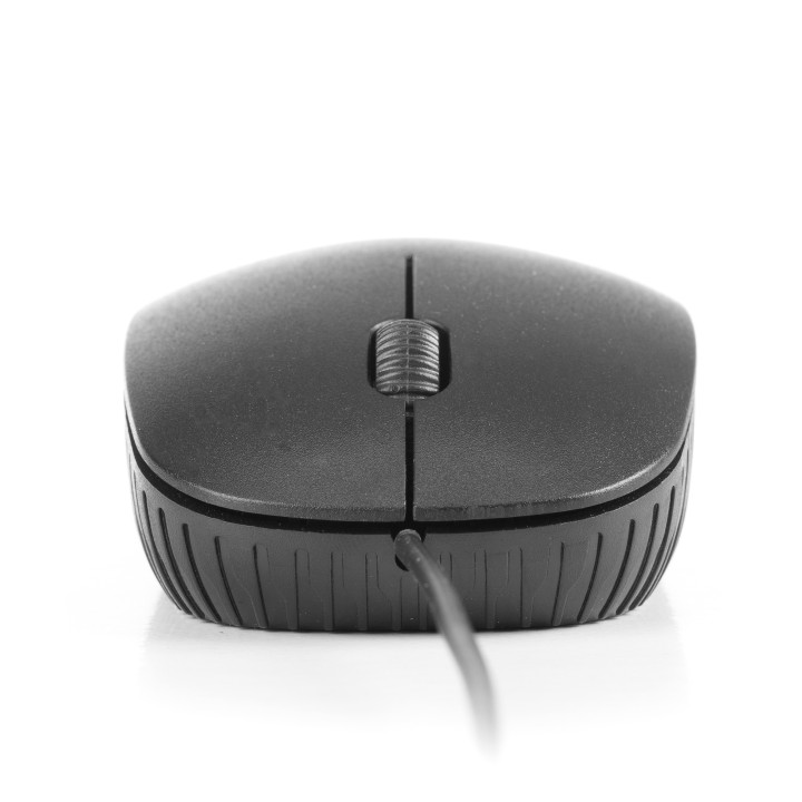 Ratón NGS Óptico USB-A 1000dpi Negro (FLAME BLACK)