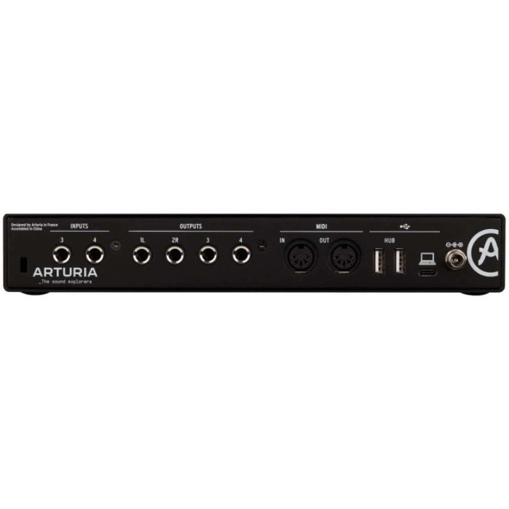 Arturia MiniFuse 4 Interfaz de Audio y MIDI USB Compacta Negra