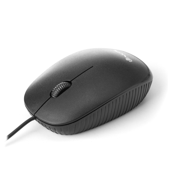 Ratón NGS Óptico USB-A 1000dpi Negro (FLAME BLACK)