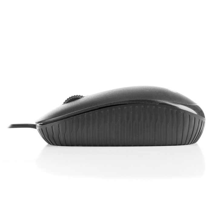 Ratón NGS Óptico USB-A 1000dpi Negro (FLAME BLACK)